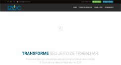 Desktop Screenshot of izoc.com.br